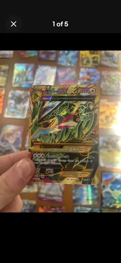 Pokemon TCG Venusaur & Snivy GX, M Rayquaza EX Tag - Image 2