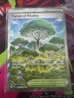 Forest of Vitality 109/088 Ultra Rare Full Art - Pokemon TCG Perfect Order - NM - Image 1