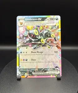 Umbreon ex 060/131 Holo Double Rare Prismatic Evolutions Pokemon - Image 1