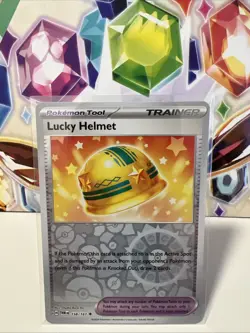 Lucky Helmet 158/167 Reverse Holo Uncommon - Pokemon TCG Twilight Masquerade NM - Image 1