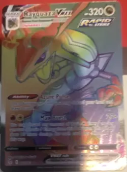 Rayquaza VMAX Secret Rare 217/203 Evolving Skies 320HP Holo - Image 1