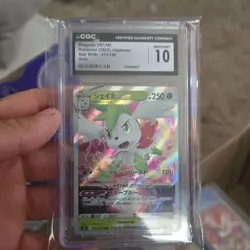 The Pokemon Company Shaymin VSTAR Triple Rare Holo CGC 10 S9 013/100 Japanese - Image 1