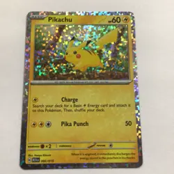 Pikachu 002/015 McDonald's 2024 Holo Promo Pokemon TCG English 60 HP - Image 1