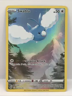 Swablu GG27/GG70 Galarian Gallery Crown Zenith Pokemon TCG NM - Image 1