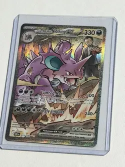 The Pokemon Company Team Rocket's Nidoking EX 233/182 Destined Rivals Holo 330 - Image 3