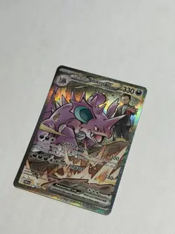 The Pokemon Company Team Rocket's Nidoking EX 233/182 Destined Rivals Holo 330 - Image 4