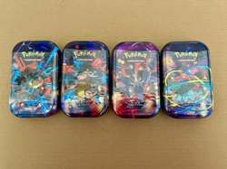 Pokemon TCG Mega Heroes Mini Tin FACTORY SEALED - 1 Random Tin - Image 3