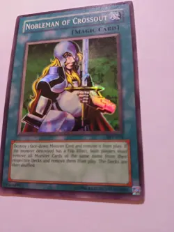 Yugioh Nobleman of Crossout Unlimited Edition Super Rare PSV-034 LP - Image 2