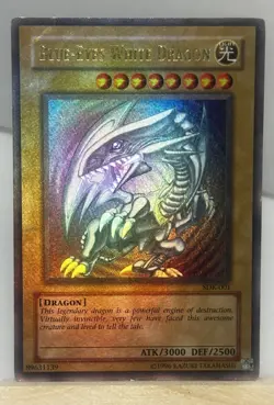 YUGIOH - BLUE EYES WHITE DRAGON - ULTRA RARE - SDK-001 - Image 1