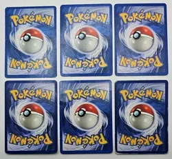 Pokemon TCG 1st Edition Fossil Neo Gym Foreign lot Vintage 6 Cards WOTC HP-DMG - Image 5