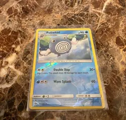 Pokemon TCG Poliwhirl Sun & Moon Base Set 31/149 Reverse Holo Card MINT/NM - Image 1