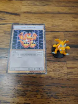 Yugioh Dungeon Dice Monsters DDM Baby Dragon B4-03 Figure - Image 1