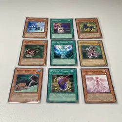 Lot of 9 1st Edition YU-GI-OH yugioh cards Wroughweiler Poison Draw Frog Cycroid - Image 1