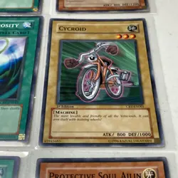 Lot of 9 1st Edition YU-GI-OH yugioh cards Wroughweiler Poison Draw Frog Cycroid - Image 5