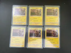 Pokemon TCG Detective Pikachu Detective Pikachu SM190 Promo Holo 6x Card Lot NM - Image 1