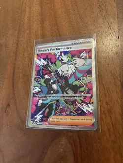Roxie’s Performance SIR 121/086 Chaos Rising Pokemon TCG **PACK FRESH** - Image 2