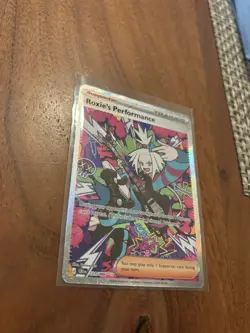 Roxie’s Performance SIR 121/086 Chaos Rising Pokemon TCG **PACK FRESH** - Image 3