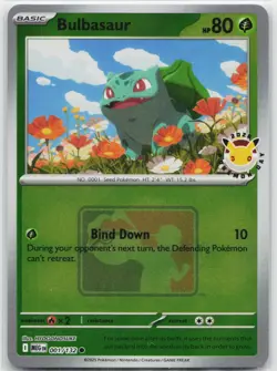 Bulbasaur (Pokemon Day 2026) 001/132 Miscellaneous Cards & Products Common - Image 1