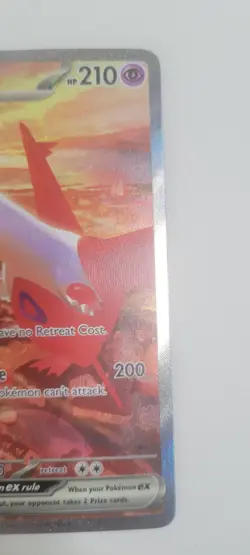 Pokemon TCG Latias ex Special Illustration Rare Sv08 239/191 Holo EN 210HP - Image 3