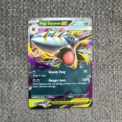 Pokemon TCG Mega Sharpedo ex 061/094 PFL Phantasmal Flames New Mint - Image 1
