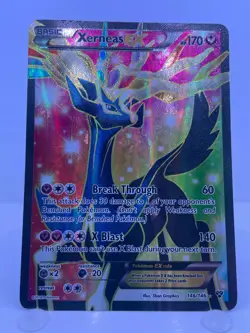 Xerneas EX (Full Art) 146/146 - Pokemon XY - Moderately Played - Image 1