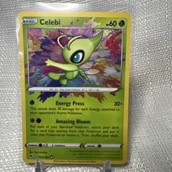 Pokemon Card Celebi 009/185 Vivid Voltage Amazing Rare Near Mint - Image 1