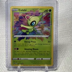 Pokemon Card Celebi 009/185 Vivid Voltage Amazing Rare Near Mint - Image 3