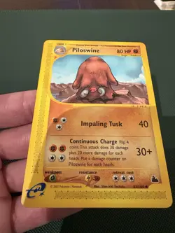 Pokemon TCG Piloswine Skyridge 43/144 Regular Card - Image 2
