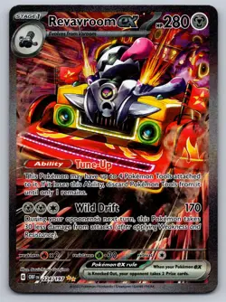 Revavroom ex 224/197 Special Illustration Rare Obsidian Flames Pokemon Holo NM - Image 1