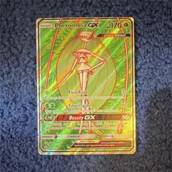 The Pokemon Company Pheromosa GX 140/156 SM Ultra Prism Full Art Holo 170 HP ENG - Image 1