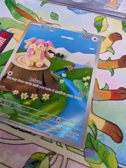 Audino 151/086 Illustration Rare NM Scarlet & Violet Black Bolt Pokemon TCG - Image 4