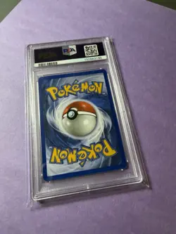 Pokemon Gyarados Holo Rare 007/130 Base Set 2 PSA 7 100 HP - Image 2