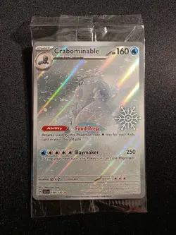 Crabominable 149/142 Holiday Calendar Illustration Rare Holo NM SEALED - Image 1