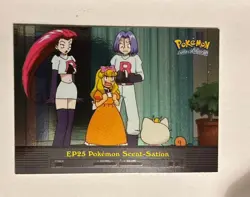 100% Authentic Topps Pokemon Series 2 Scent-Station EP25 Foil Holo Rare Card - Image 1