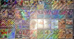 49 Pokemon Card Lot. ex's, GX's ex Full Art, & Vmax, Vstars, CCG TCG MEGALot - Image 1