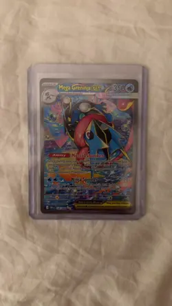 Mega Greninja Ex SIR 116/086 Chaos Rising Holo NM Mint Condition Pokemon TCG - Image 2