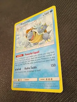 Blastoise 25/181 Sun & Moon Team Up NonHolo Regular Rare Pokemon TCG NM - Image 2