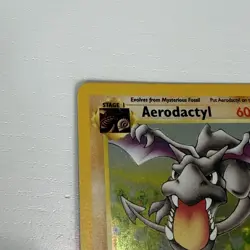 Aerodactyl 1/62 Pokemon TCG Fossil Holo Foil Rare Card - Image 4