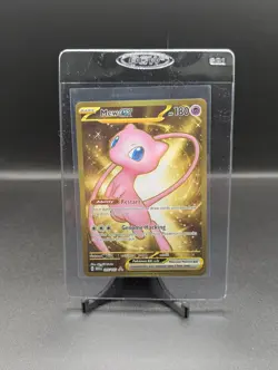 Pokemon Mew ex Full Art Gold EX Holo 205/165 Scarlet & Violet 151 - Image 1