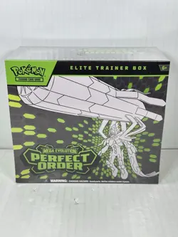 Pokemon TCG Mega Evolution Perfect Order ETB Elite Trainer Box NEW SEE DESCRIPT - Image 1