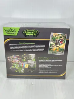Pokemon TCG Mega Evolution Perfect Order ETB Elite Trainer Box NEW SEE DESCRIPT - Image 2