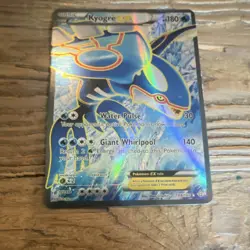 Kyogre EX 148/160 XY Primal Clash Full Art Holo Ultra Rare Pokemon Card 2015 - Image 1