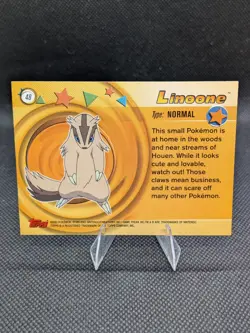 Linoone #48 Topps Pokemon Advanced Non Holo - Image 2