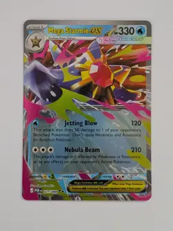 Pokemon Mega Starmie ex Perfect Order #021/088 NM TCG - Image 1