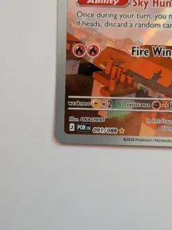 Pokemon Talonflame Perfect Order #091/088 NM TCG - Image 4