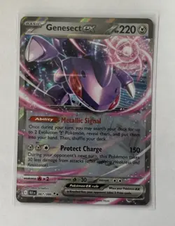 Genesect ex (Holo) Double Rare SV: Black Bolt 067/086 NM Pokemon TCG - Image 1