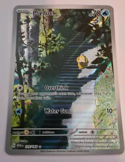 Pokemon - Psyduck 175/165 Illustration Rare SV: Scarlet & Violet 151 Holo - Image 1