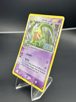 Pokemon TCG Grovyle Crystal Guardians Stamped 19/100 Delta Species Rev Holo Rare - Image 3