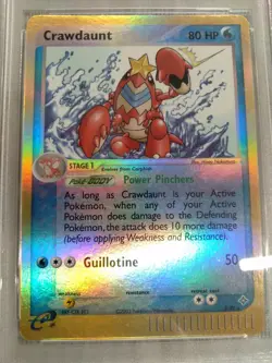 PSA 6 Crawdaunt - Reverse Holo 2003 Pokemon EX Dragon 3/97 - Image 3