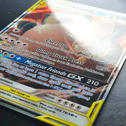 Eevee & Snorlax GX Tag Team 120/181 Ultra Rare Team Up NM Pokemon Card - Image 2